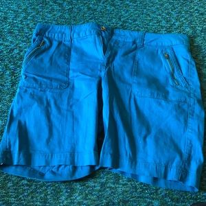 Blue shorts